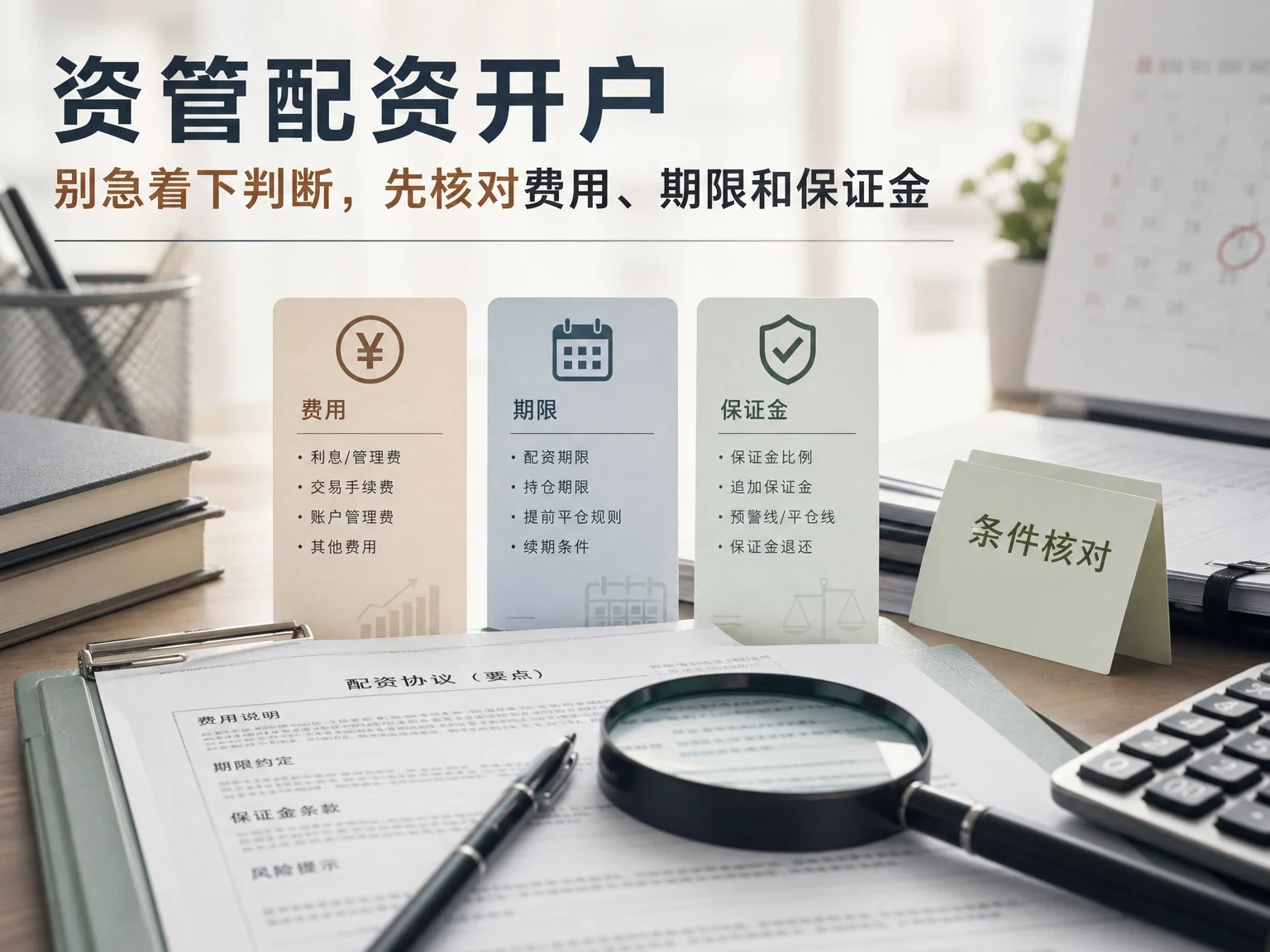 资管配资开户别急着下判断,先核对费用、期限和保证金缩略图