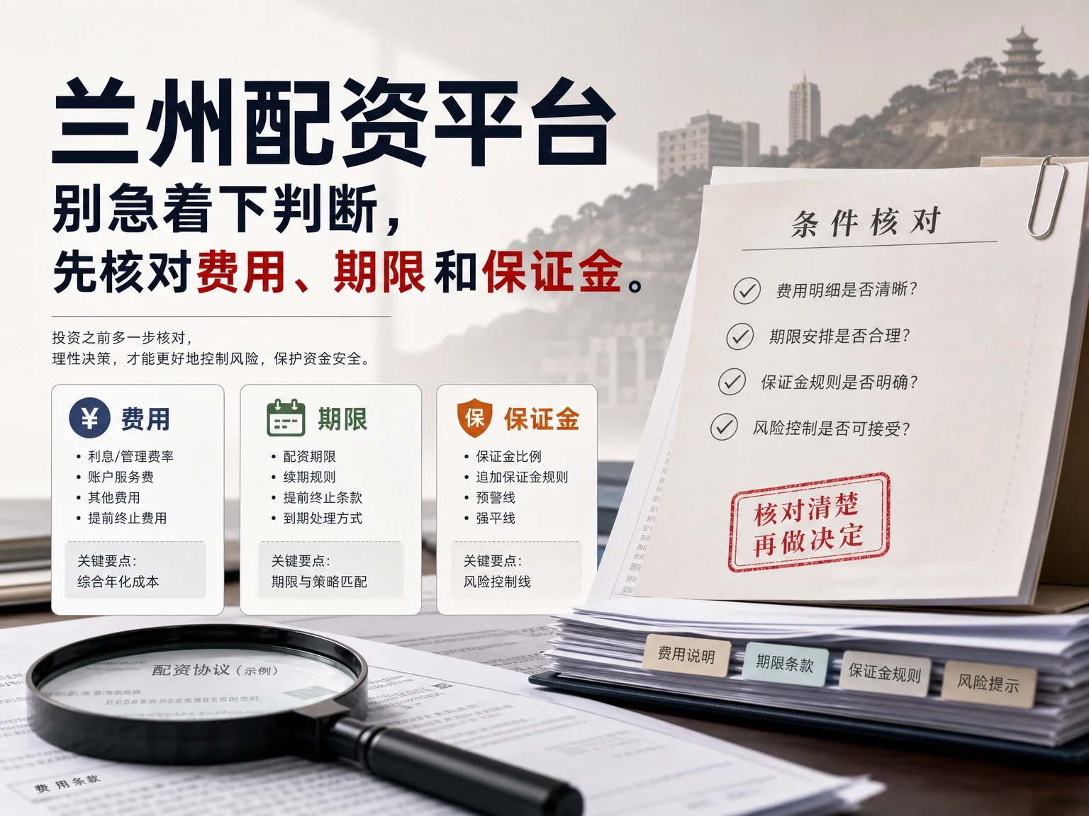 兰州配资平台别急着下判断,先核对费用、期限和保证金 插图